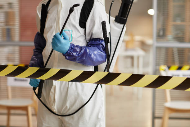 Professional Blood Cleanup technician working in Cocoa Beach, FL